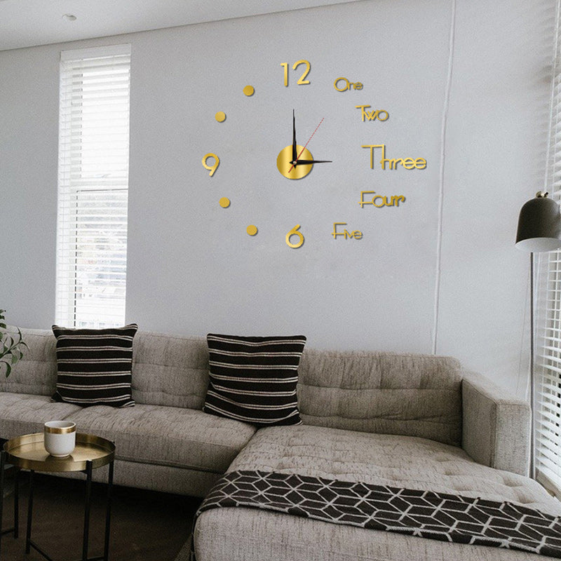 Luminous Wall Clock Wall Sticker