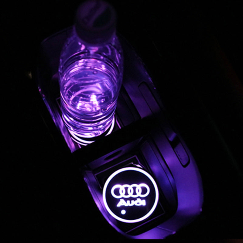 Car LED Cup Holder Lights