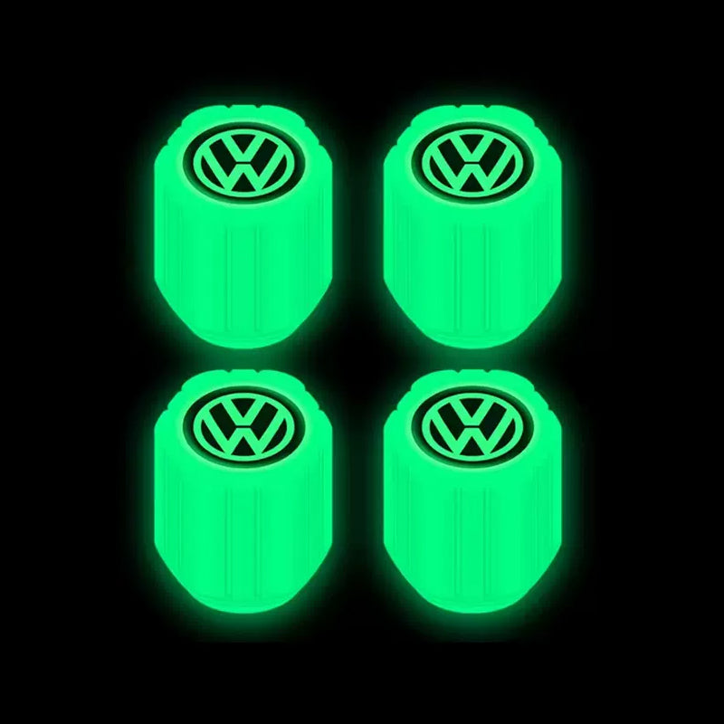 Car Tire Luminous Valve Cap（4 Pcs）