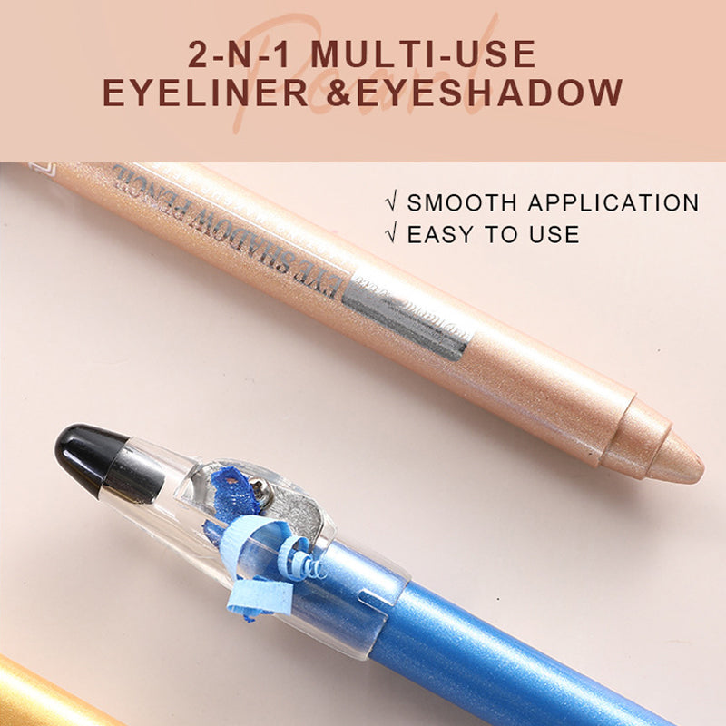 Pearlescent Eyeshadow Pencil With Sharpener