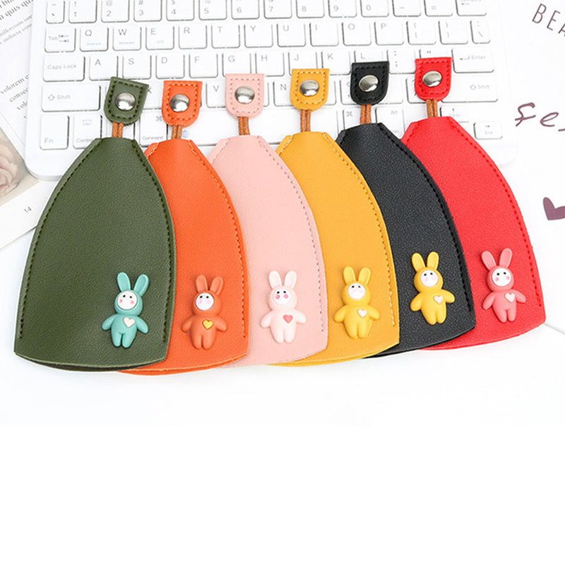 Pull-out Cartoon Car Key Case