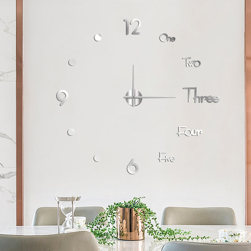 Luminous Wall Clock Wall Sticker