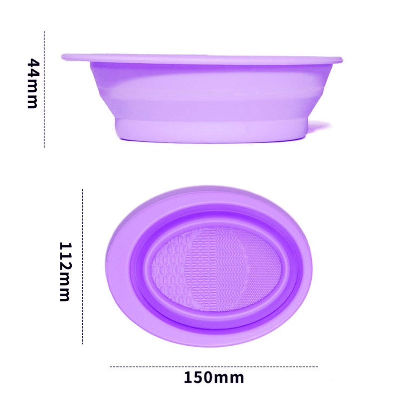 Silicone Makeup Brush To Clean Bowl