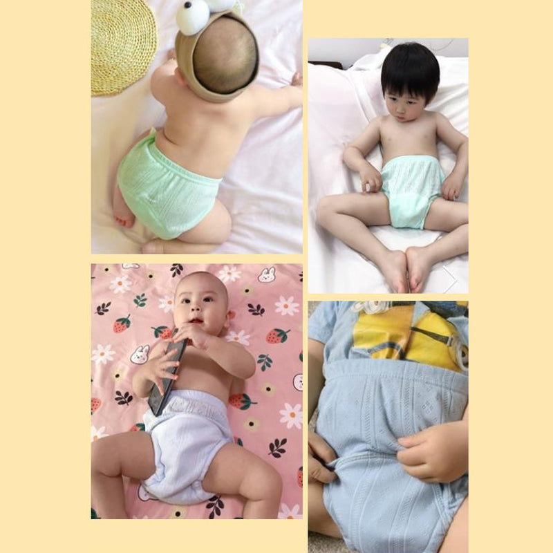 Super Absorbent Gauze Baby Breathable Diaper Pants