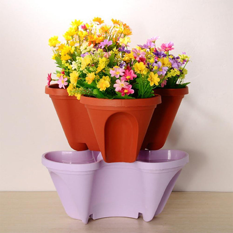 Vertical Stackable Flowerpot