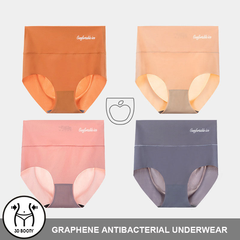 3D Apple Butt Graphene Antibacterial Panties