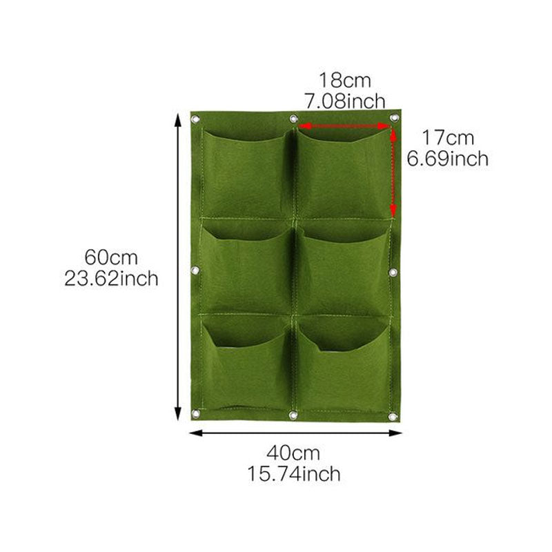 Macetero Vertical Para Crecimiento De Plantas