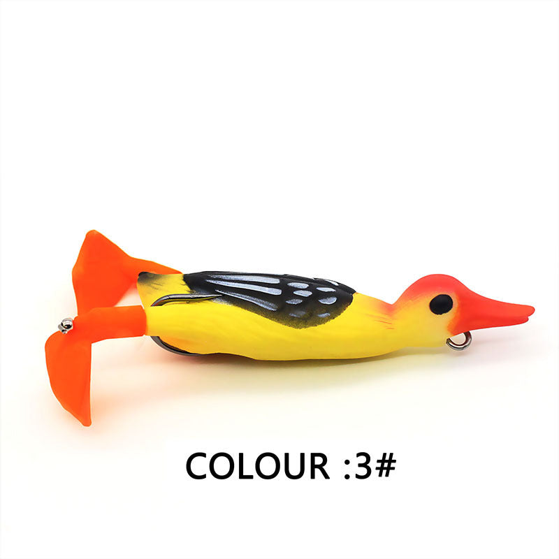 Double Propeller Duckling Soft Bionic Bait