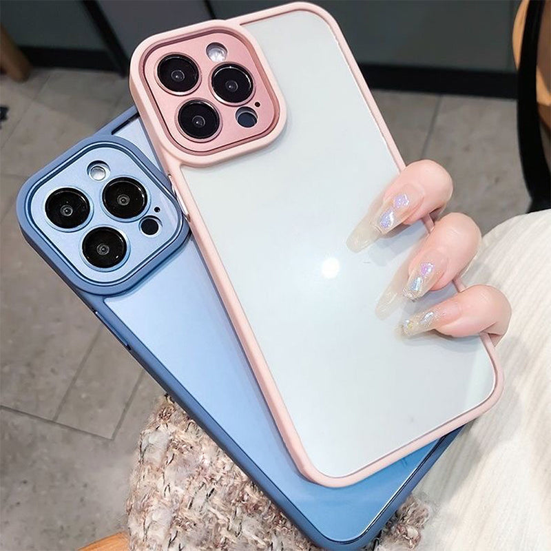 Clear Color Lens Protective Phone Case