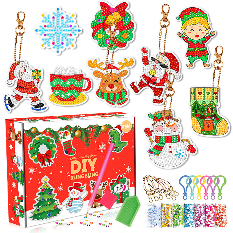 Design Christmas Diamond Painting Sticker Kit