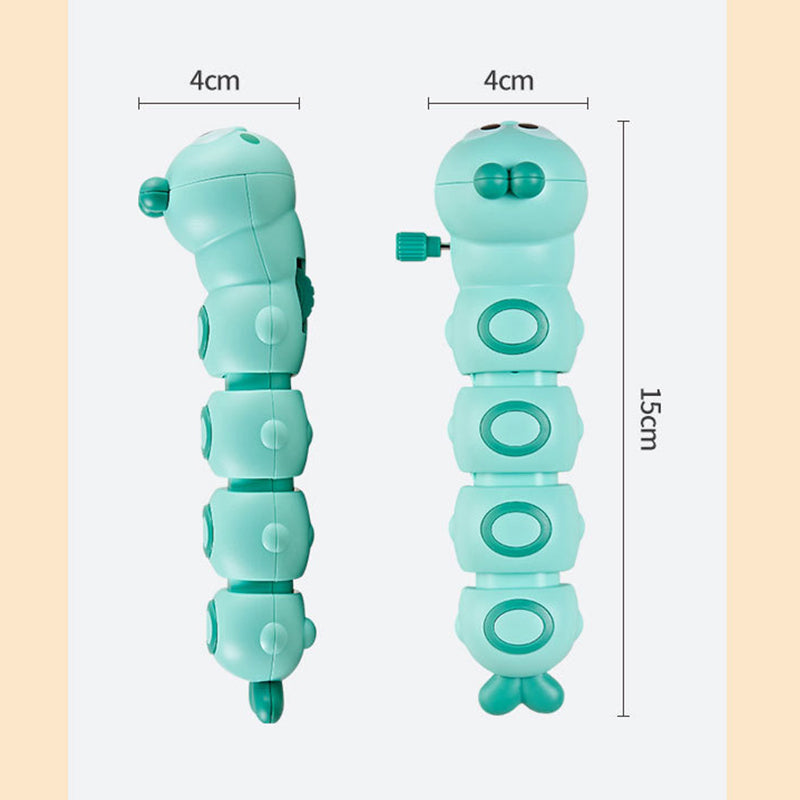 Winding Up Rocking Caterpillar Toy