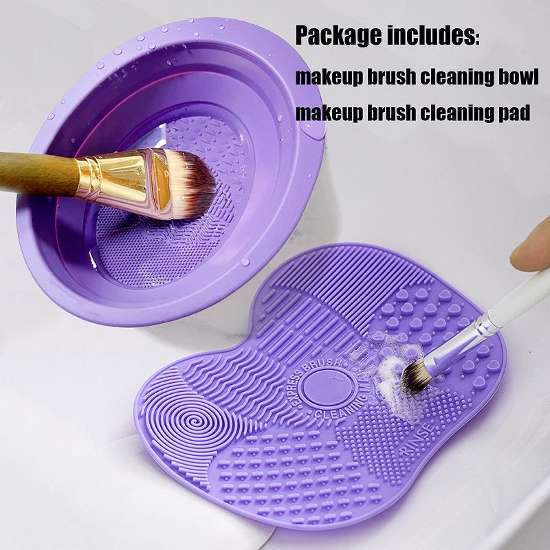 Silicone Makeup Brush To Clean Bowl