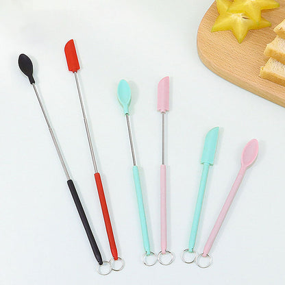 Mini Silicone Telescopic Spatula