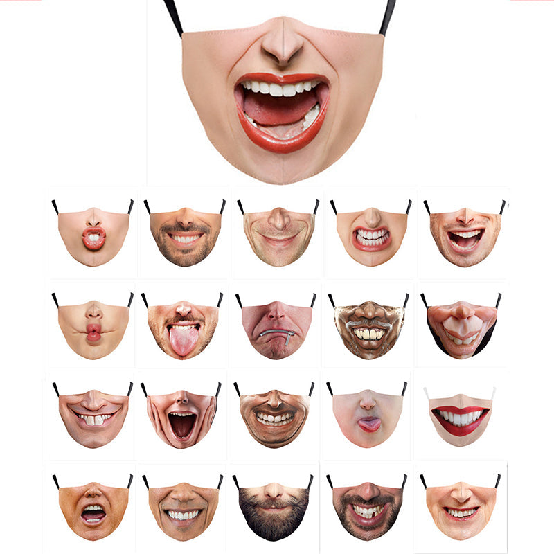 Funny Facial Expressions Masks