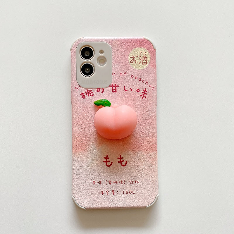 PINK SOFT CASE FOR IPHONE