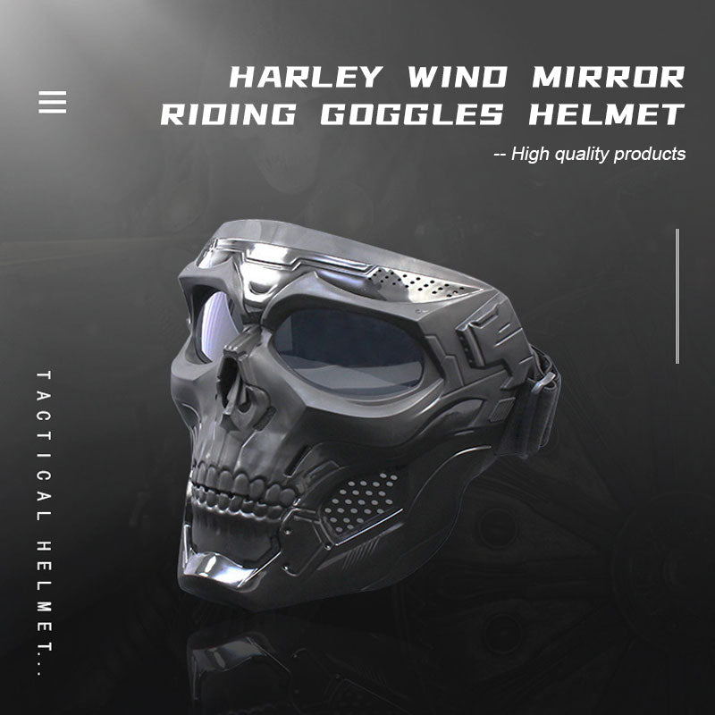 Harley Wind Mirror Riding Goggles Helmet