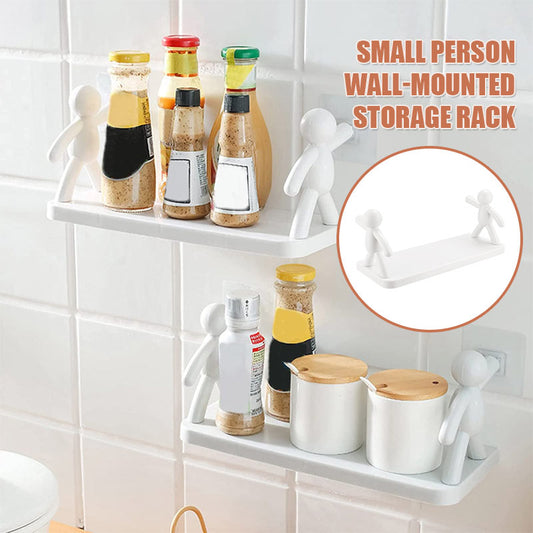 Small Person Wall-Mounted Storage Rack