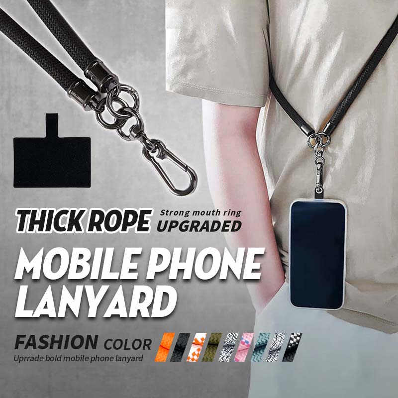 Thick Rope Cell Phone Lanyard Spacer