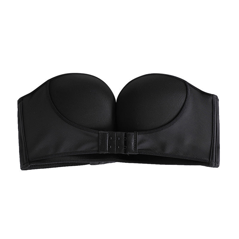 Strapless Front Buckle Lift Bra