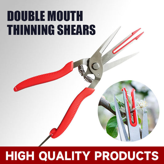 Double Mouth Thinning Shears