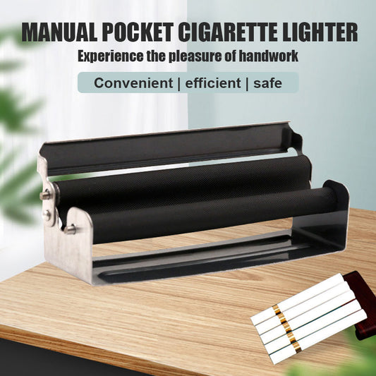 Stainless Steel Metal Manual Cigarette Roller