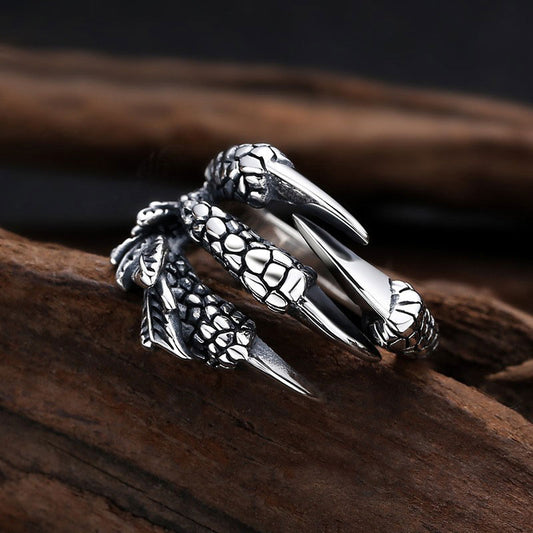 Folbom - Vintage Dragon Claw Open Ring