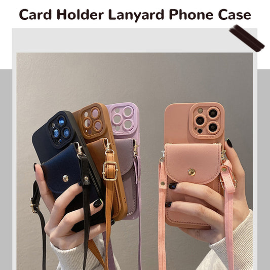 Card Holder Lanyard Phone Case