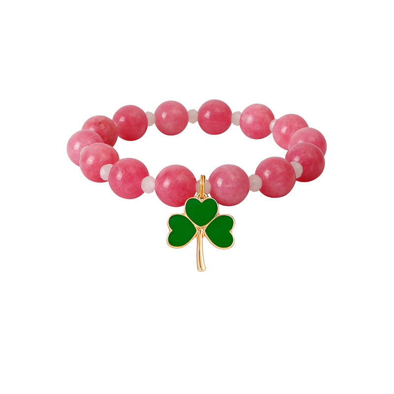 St. Patrick's Day Shamrock Bracelet