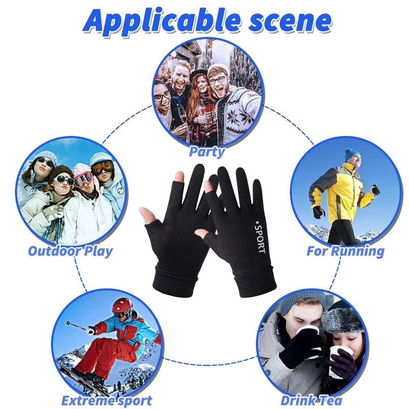 Waterproof Fingerless Gloves