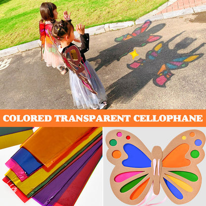 Colored Transparent Cellophane