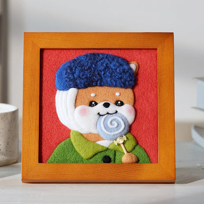 DIY Famous Painting Wool Felt