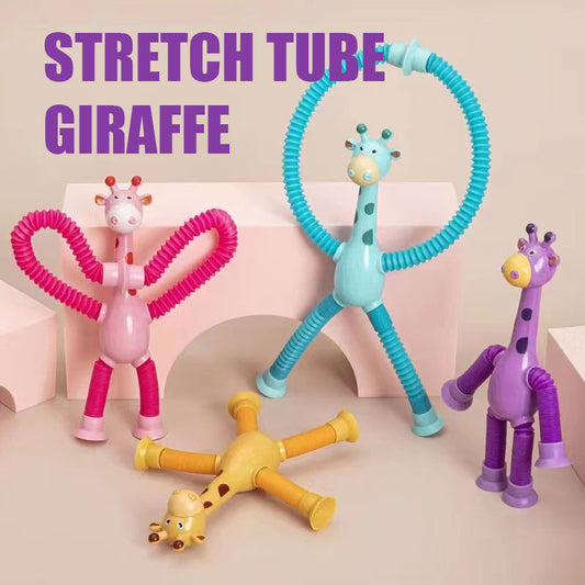 Stretch Tube Giraffe Educational Decompression Toy