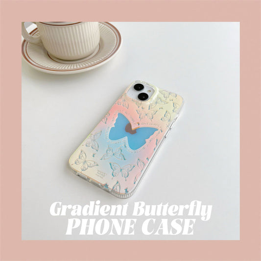 Gradient Butterfly Phone Case