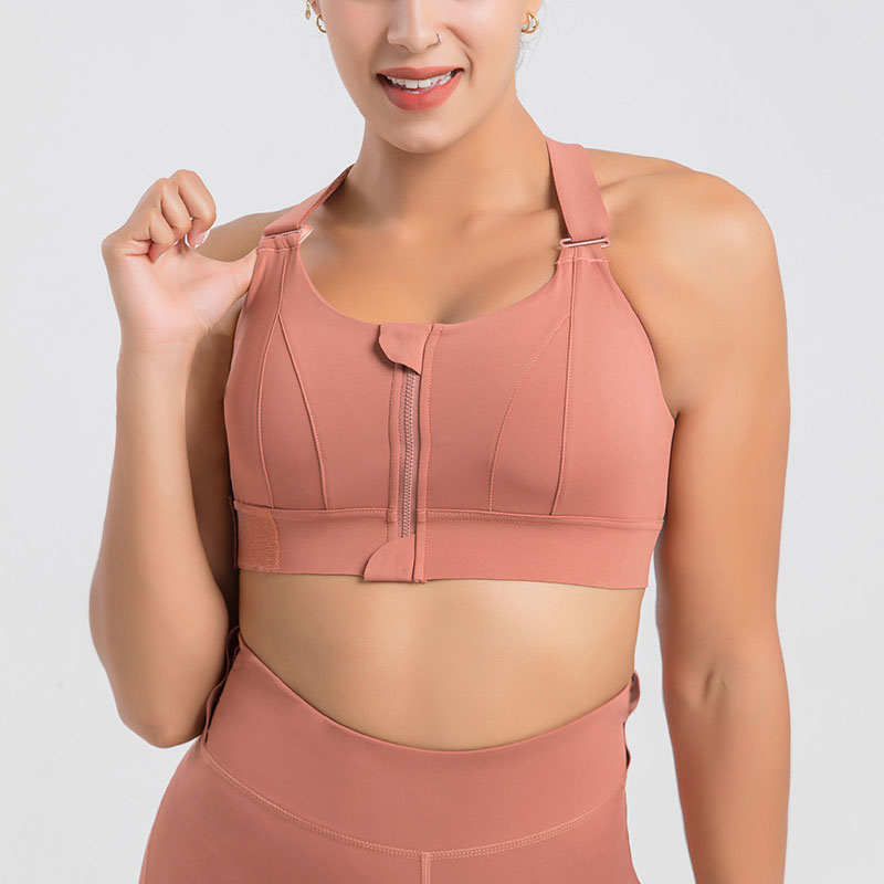 Zip Fully Adjustable Sports Bra Pro