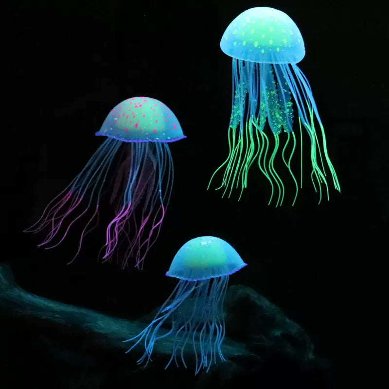 Glowing Fish Jellyfish Tank Aquarium Decoration