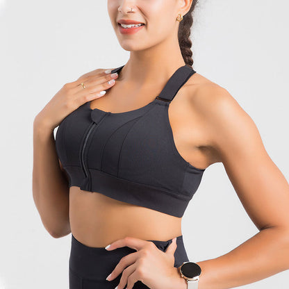 Zip Fully Adjustable Sports Bra Pro