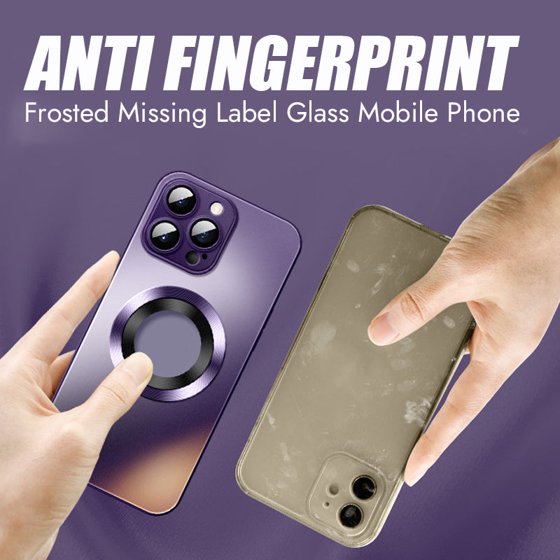 Frosted Missing Label Glass Mobile Phone