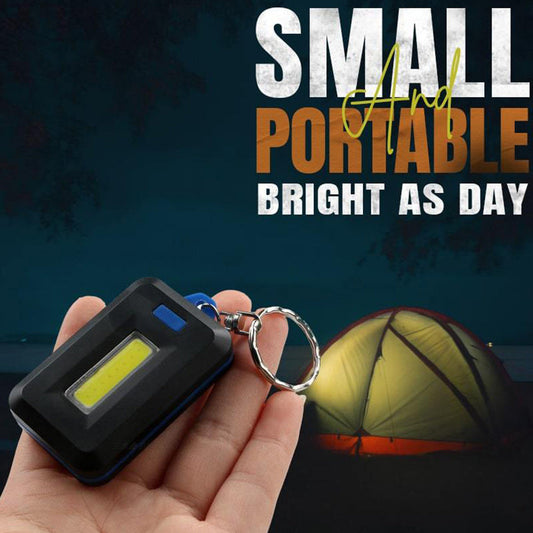 Mini LED Flashlight Keychain (2 PCS)