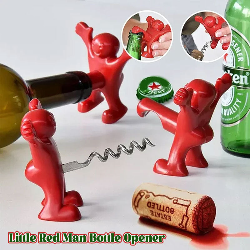 Little Red Man Bottle Opener