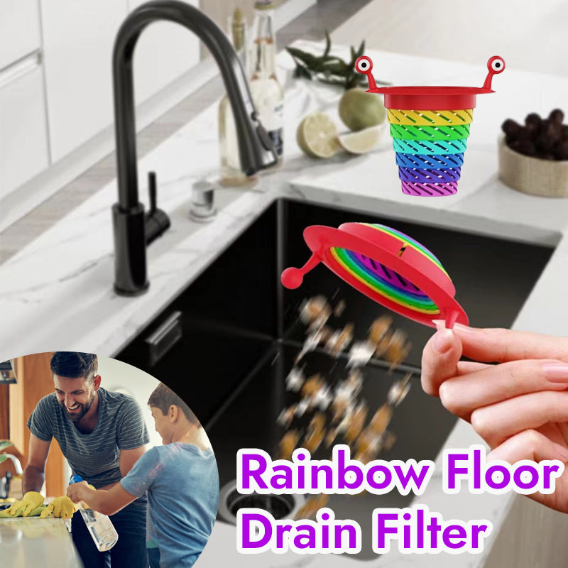 Rainbow Floor Drain Filter