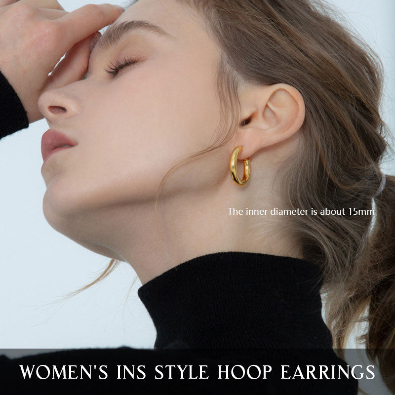 Women's Ins Style Hoop Earrings