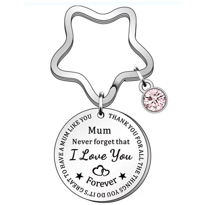 Mother's Day Gift Star Keychain