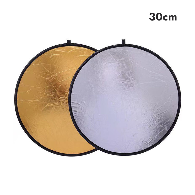 2-in-1 Folding Round Reflector