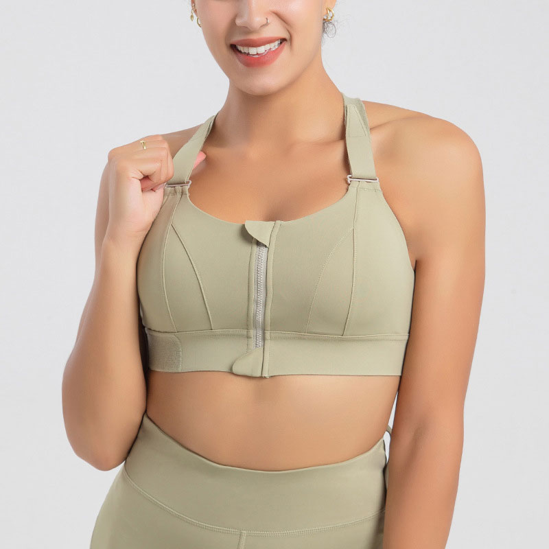 Zip Fully Adjustable Sports Bra Pro