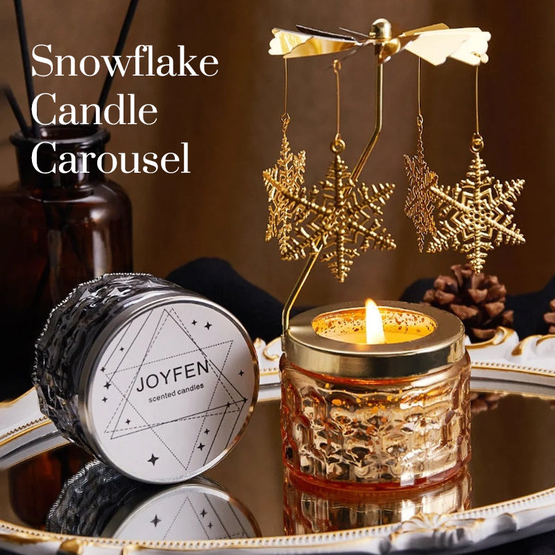 Snowflake Candle Carousel