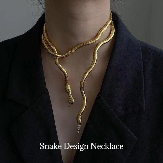 Snake Design Necklace