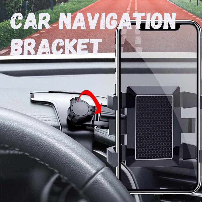 Hidden Number Plate Car Navigation Bracket