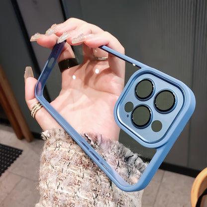 Clear Color Lens Protective Phone Case