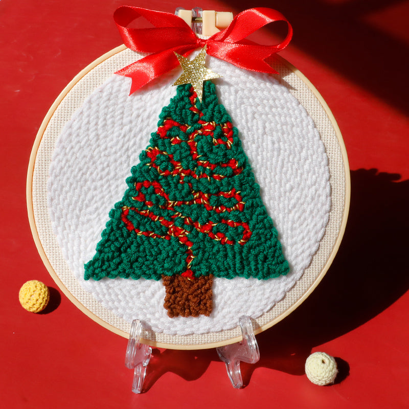 Christmas Series Poke Embroidery