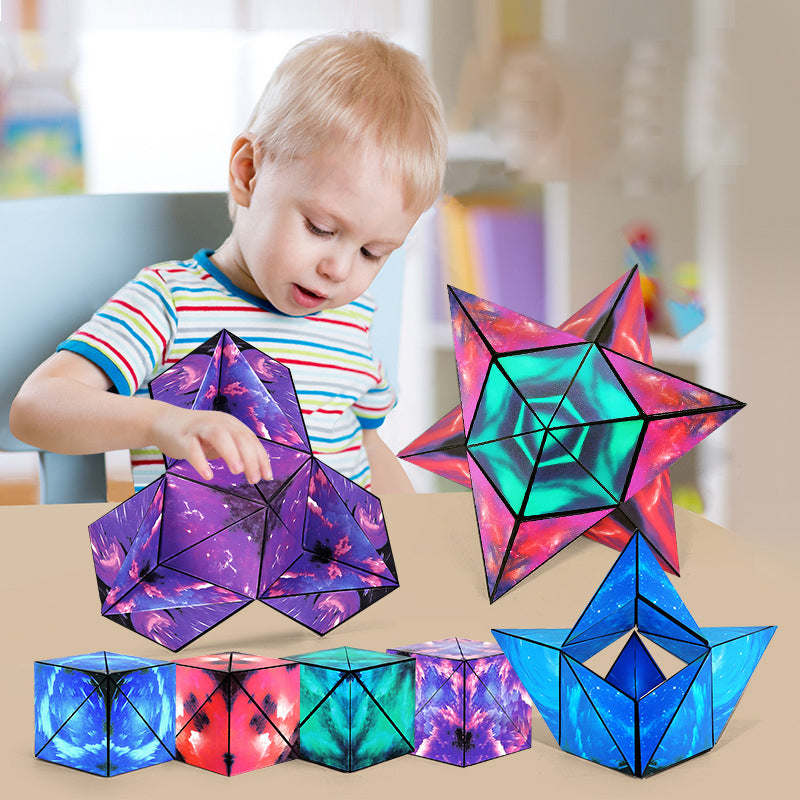 Super Cool 3D Geometric Magnetic Magic Cube